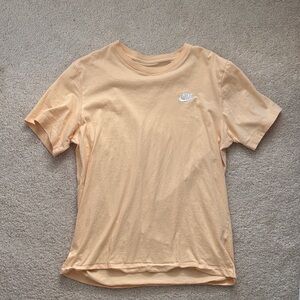Nike Apricot Tee with White Logo